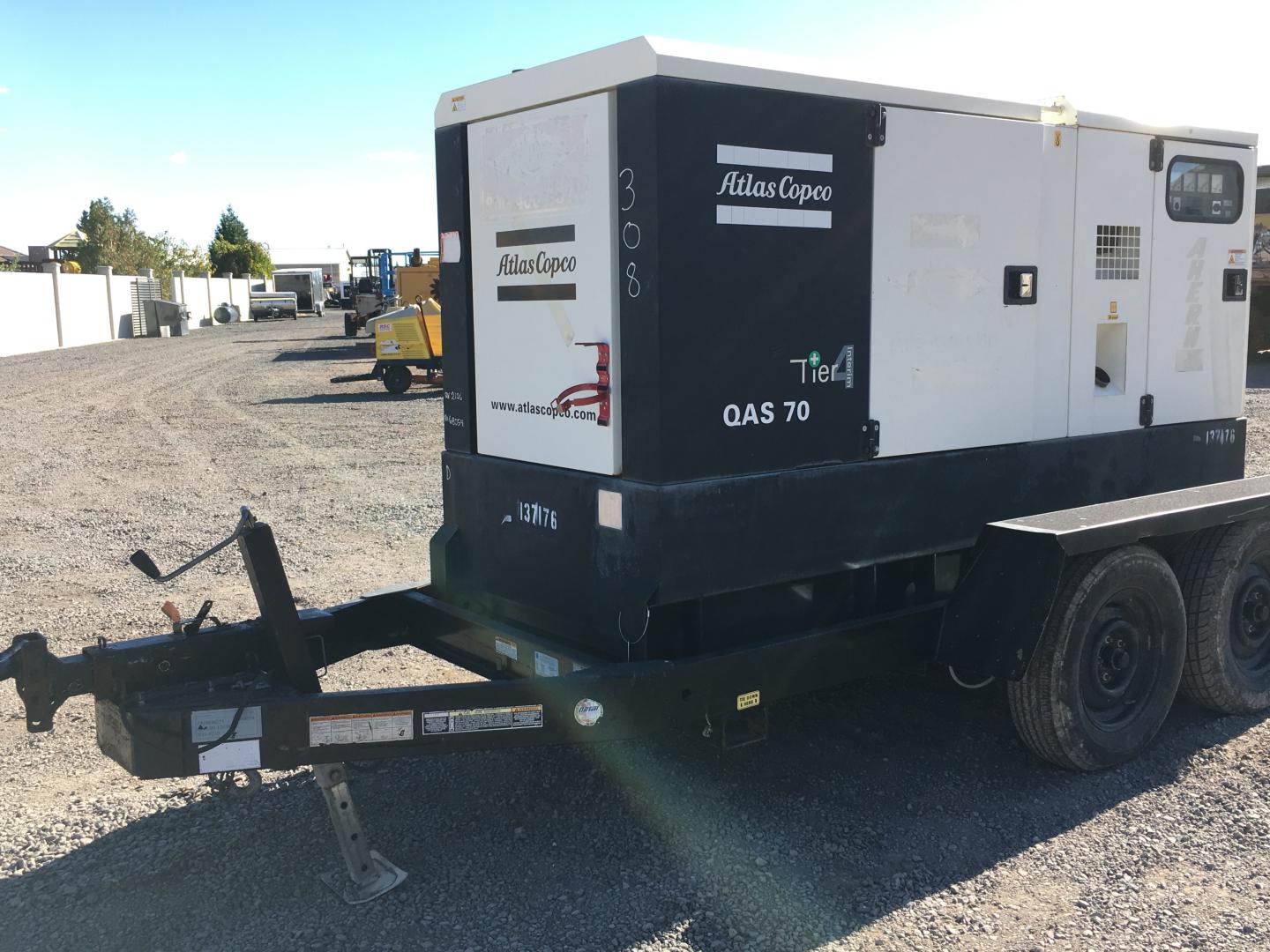 GENERADOR ATLAS COPCO QAS70